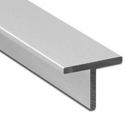 Тавр алюминиевый прессованный равнополочный АД0 3,5х20,5х7х1,5 мм ГОСТ 13622-91